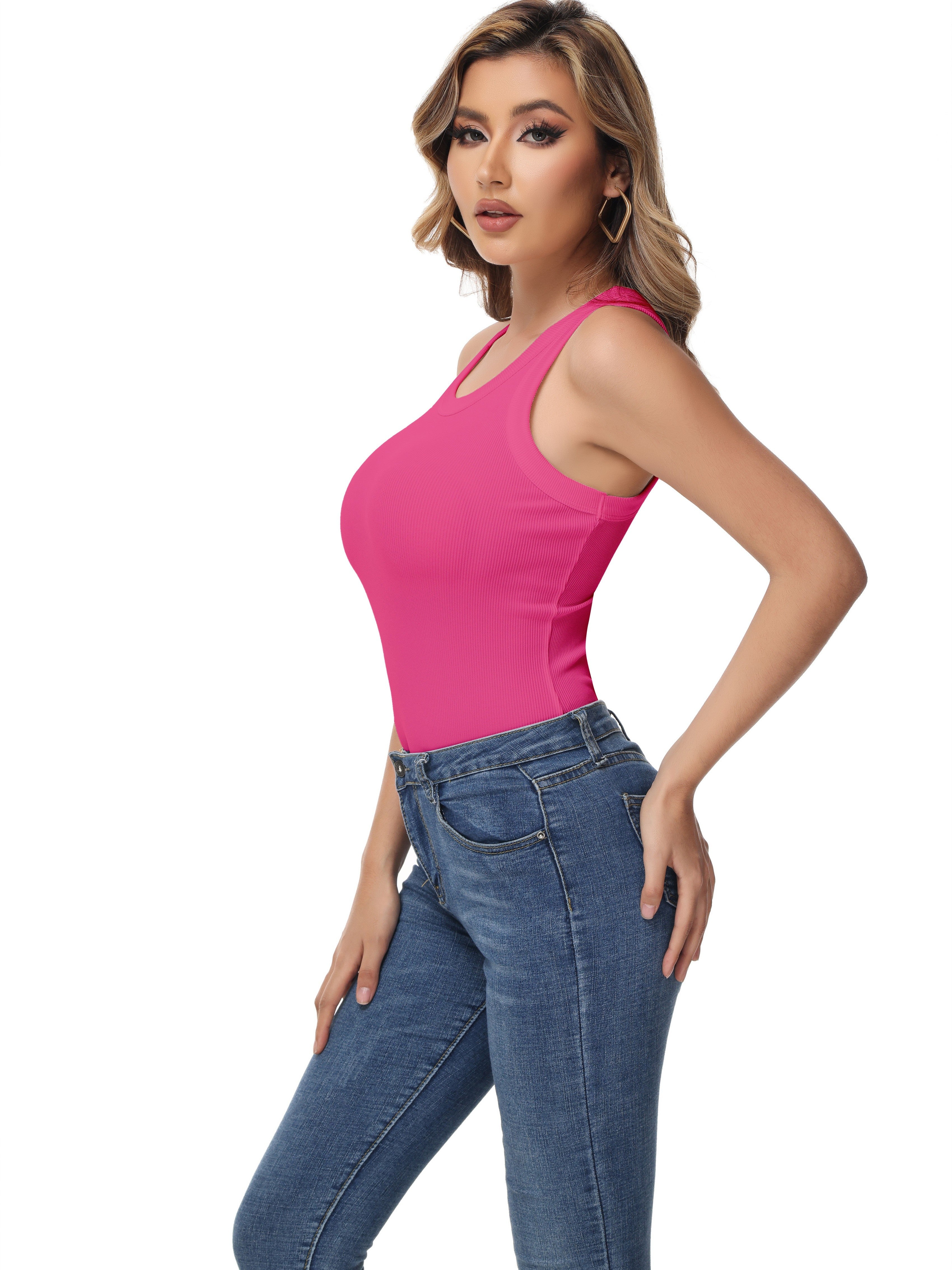 Women Sleeveless Sports Tank Top,