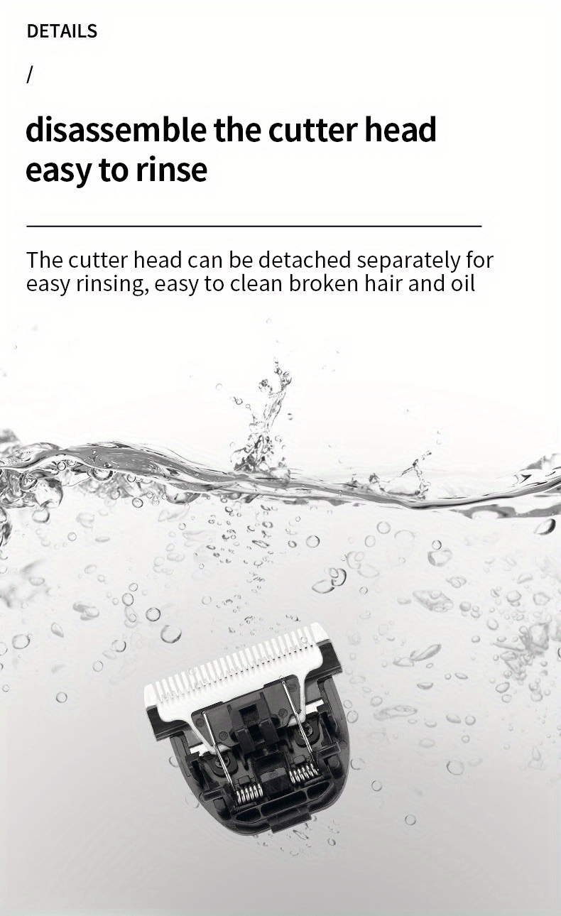 Beard Trimmer Hair Clipper For Men, Multigroomer All-in-One Trimmer, 10 Piece Mens Grooming Kit, For Beard, Face, Nose, And Ear Hair Trimmer And Hair Clipper, NO Blade Oil Needed Father's Day Gift