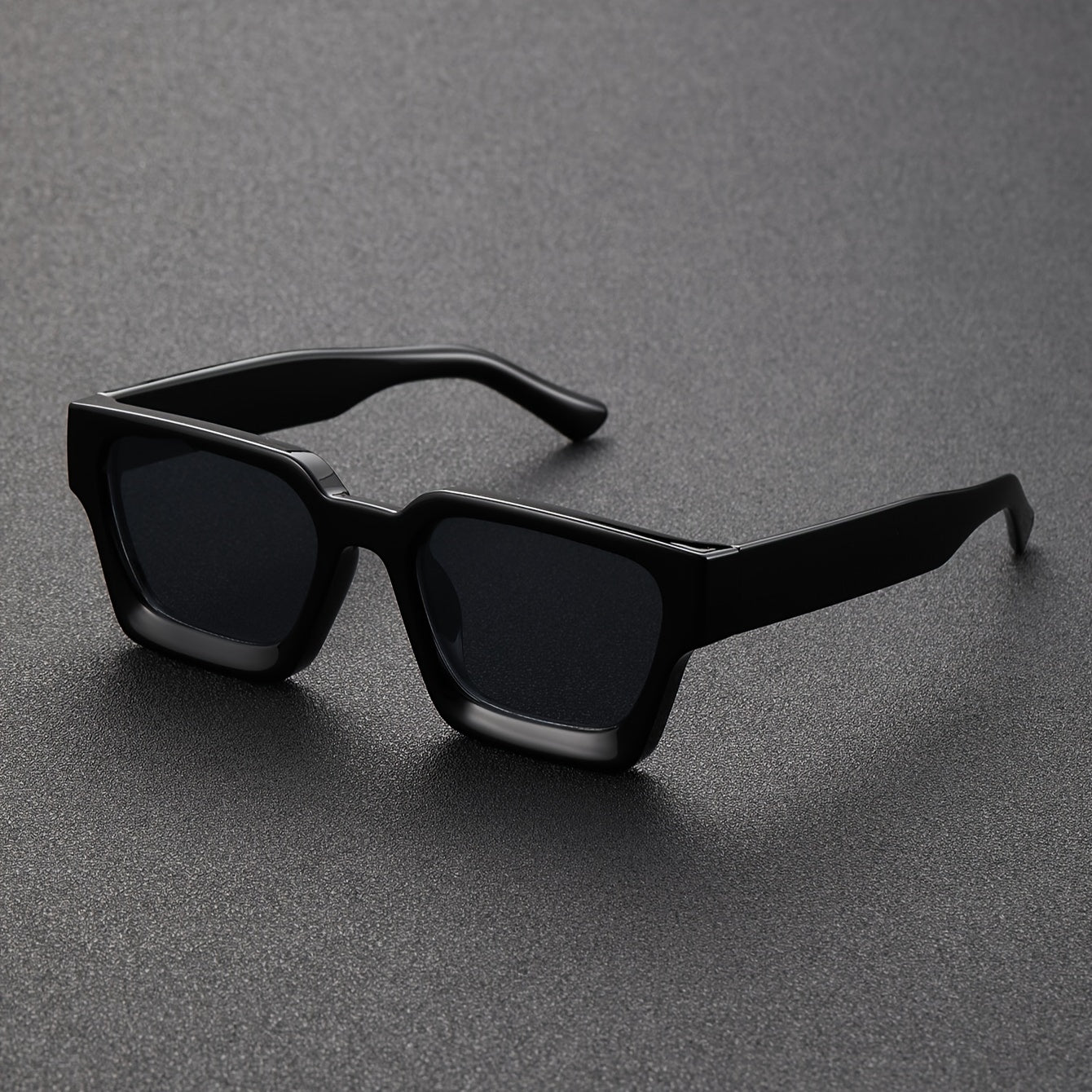 Versatile Y2K Thick Square Frame Fashion Glasses, For Men Women