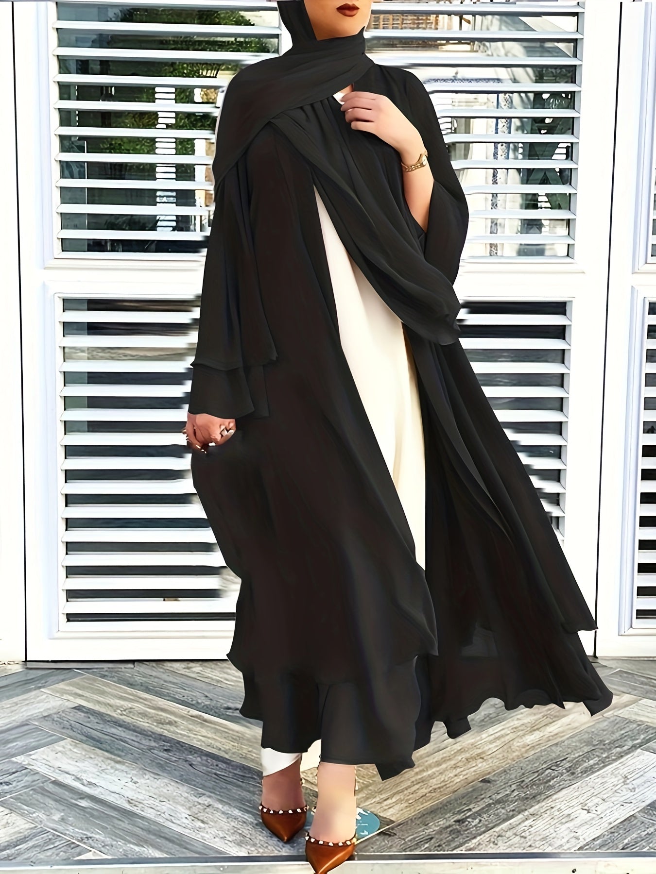 Islamic Modest Dress Without Hijab, Long Sleeve 'MH