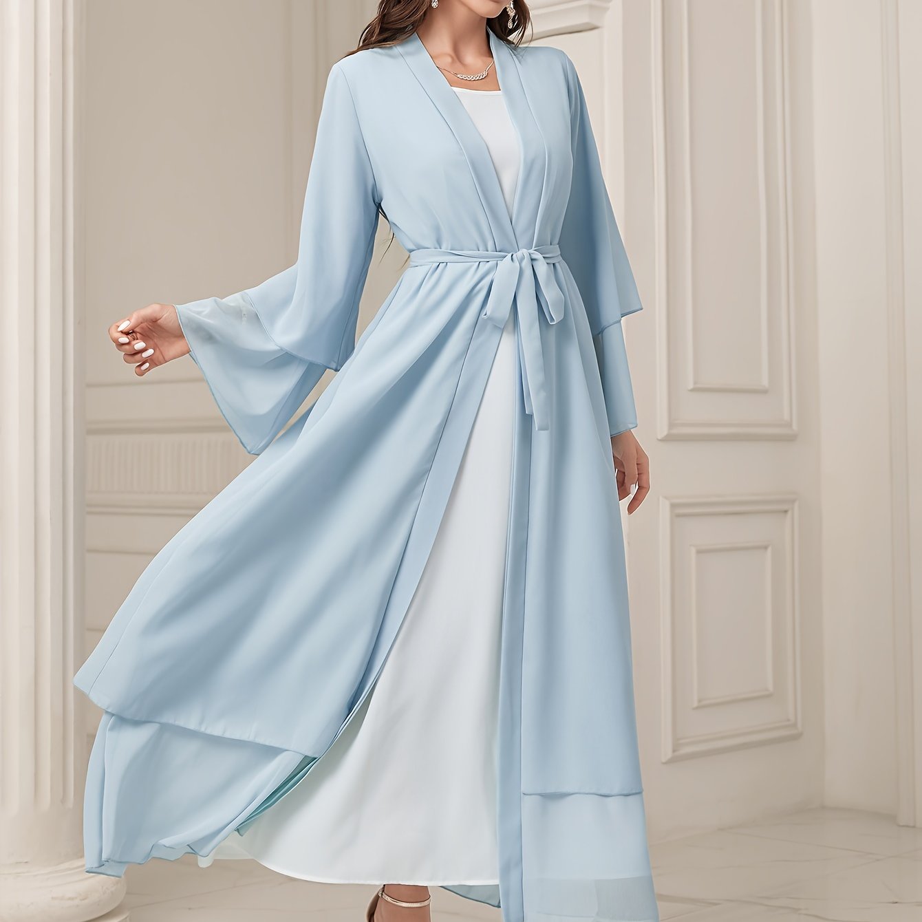 Islamic Modest Dress Without Hijab, Long Sleeve 'MH