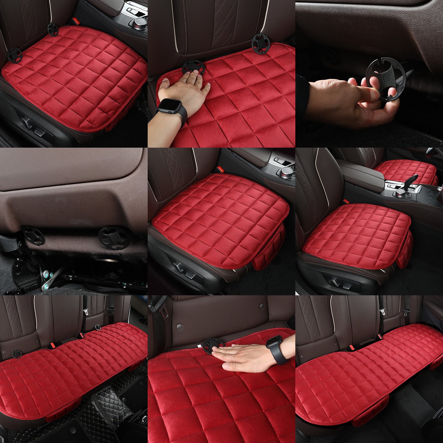 Winter Warm Universal Fit Vehicle Front Seat Cushion