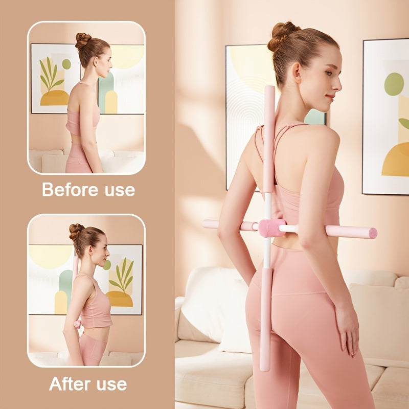 Yoga Body Stick for Posture Correction, Shoulder and Neck Relief,