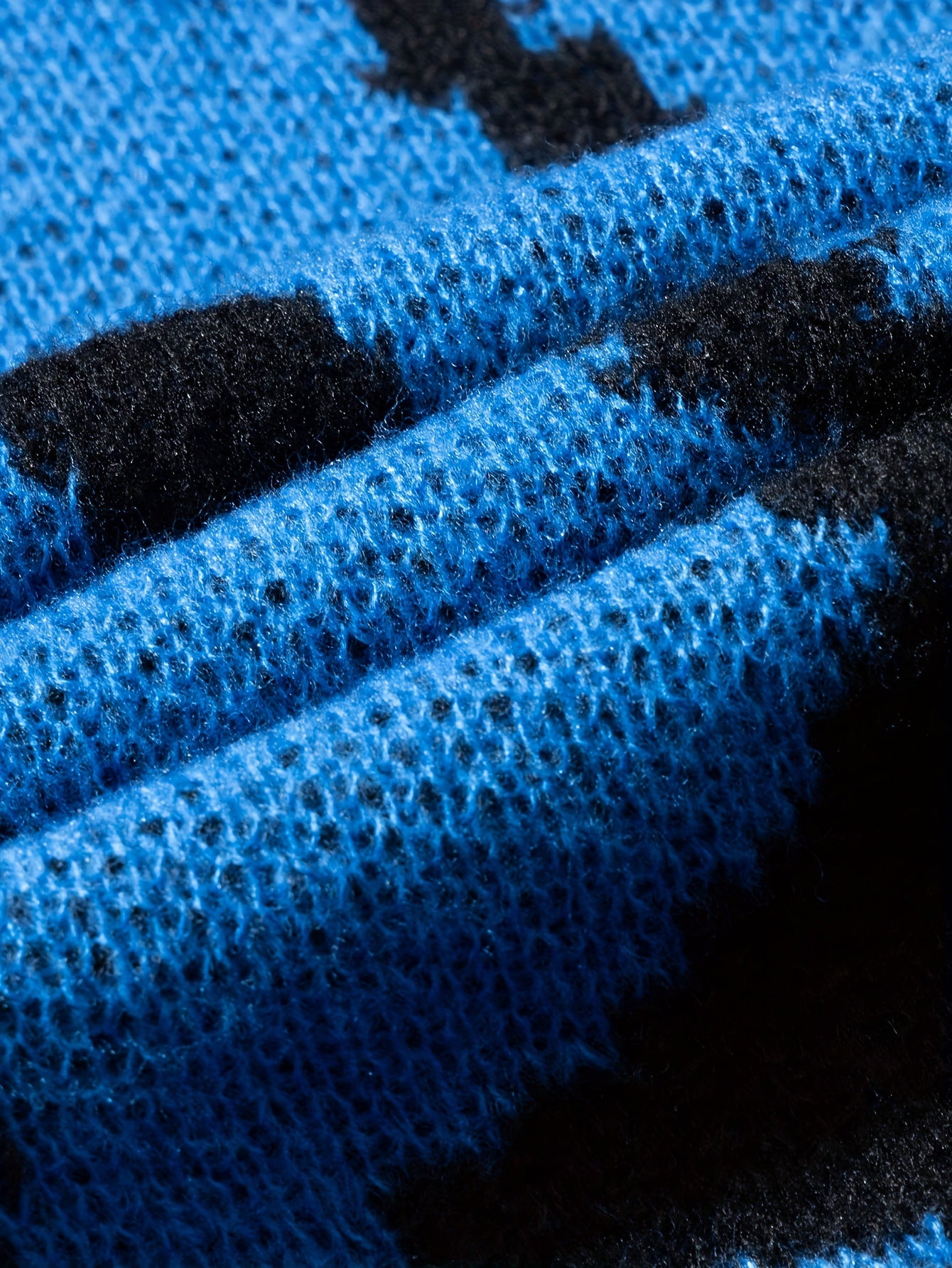 Trendy Pattern Knitted Sweater, Men's Casual Warm Slightly Stretch.