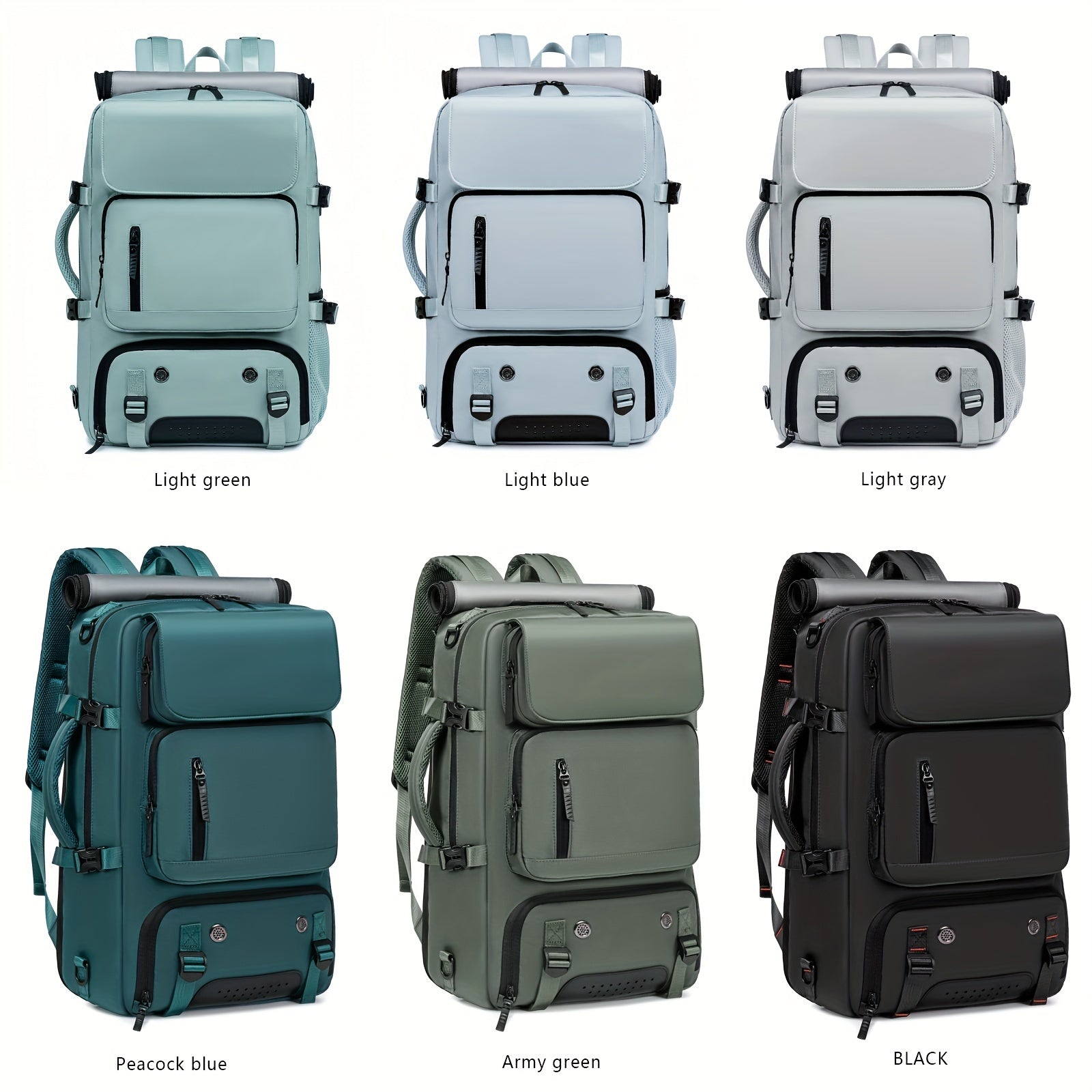 Versatile Large-Capacity Backpack for Men & Women