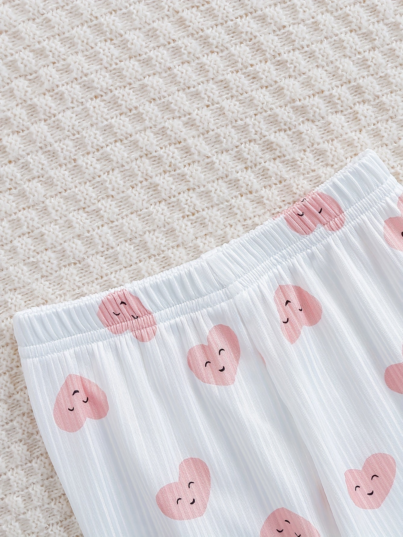 2 Sets Baby Girls Kids Spring Summer Cozy Pajama Set.