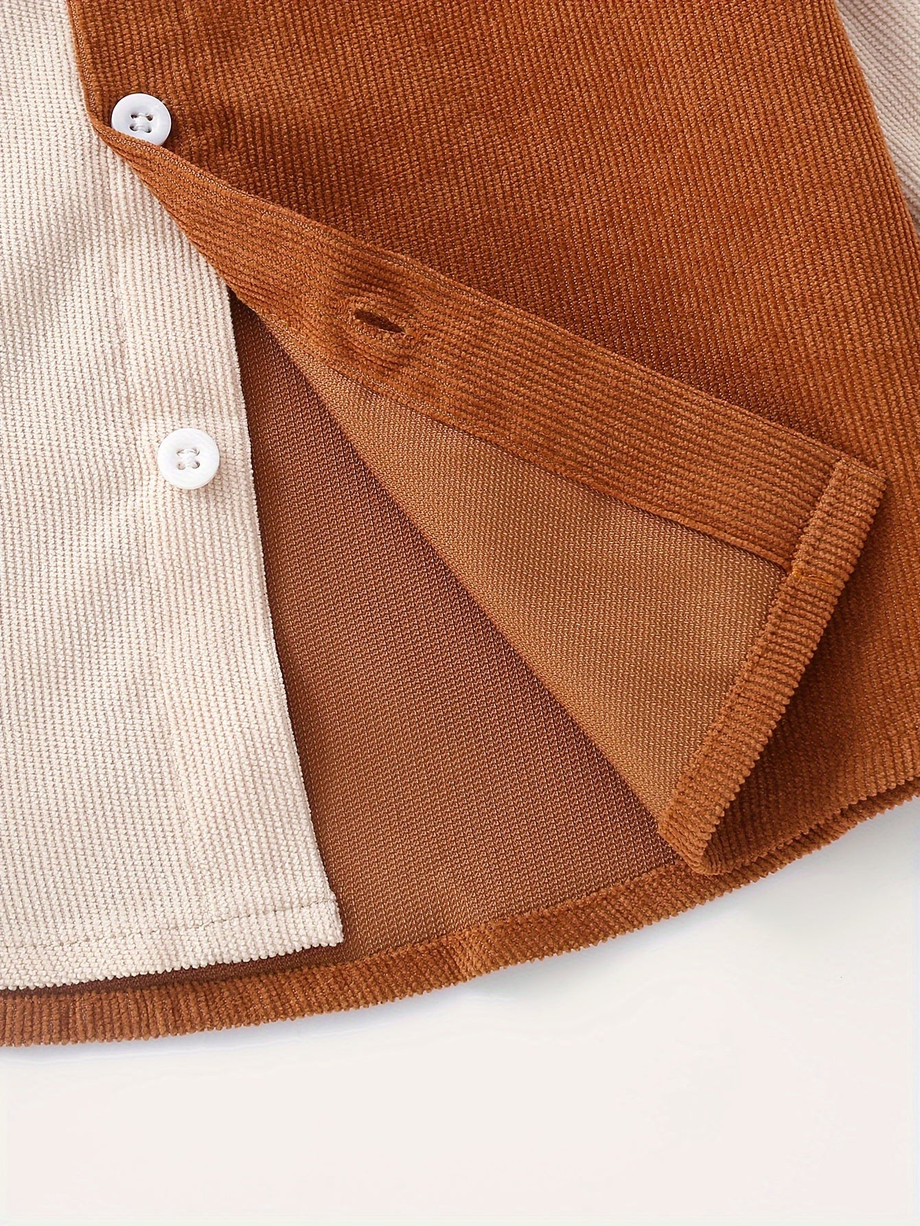 Toddler Boys Long Sleeve Color Block Shirt Top Kids Clothes For Spring Autumn.