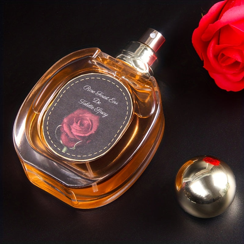 Rose Forest Eau De Toilette Spray For Women, Refreshing And Long Lasting Fragrance, Perfume For Dating And Daily Life, A Perfect Gift For Valentine Christmas