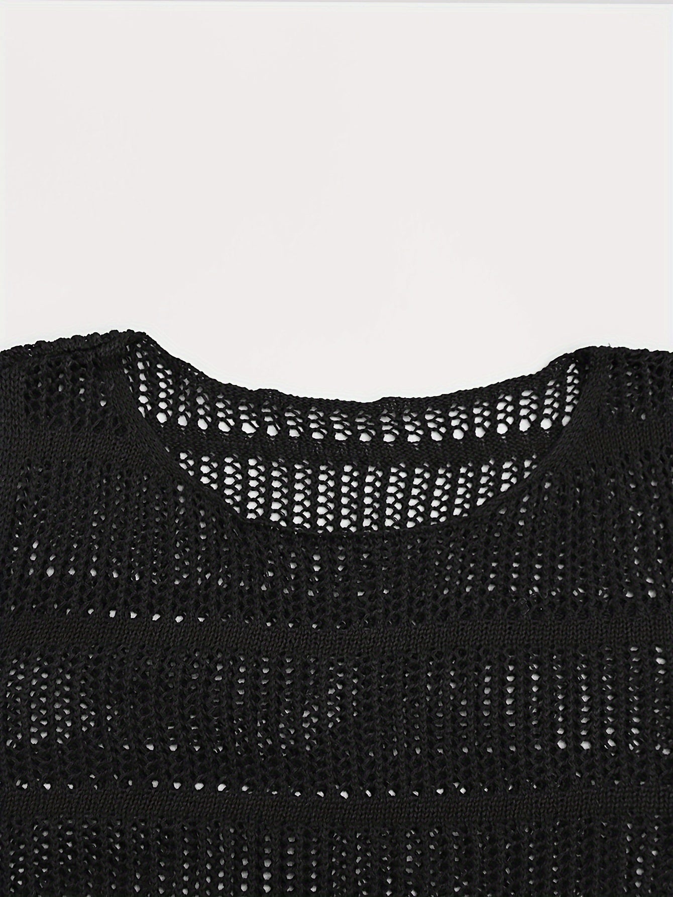 Women's Plus Size Sleeveless Knit Beach Dress -/MH