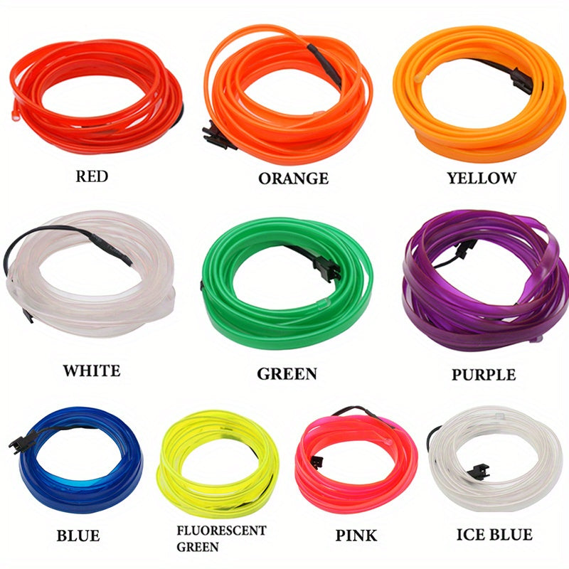 Car Interior LED Decorative Light EL Neon Strip