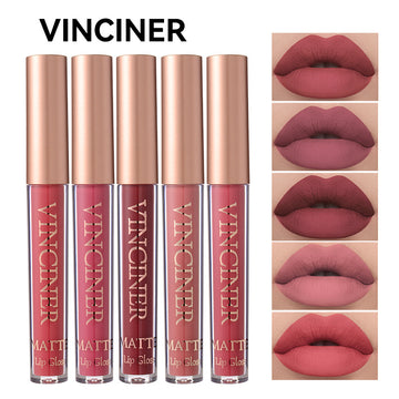 12 colors Matte Velvet Lip Glaze - Long Lasting, Waterproof, Non-Sticky.
