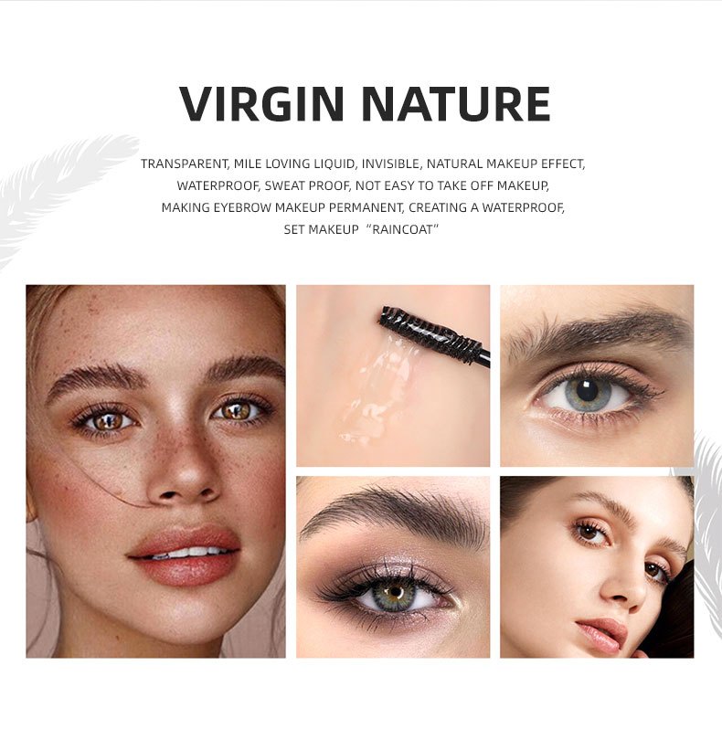 DIMSHOW Waterproof Eyebrow Gel for Long-Lasting, Sweat-Resistant Eyebrow Setting - Perfect Valentine's Day Mother's Day Gift for Women
