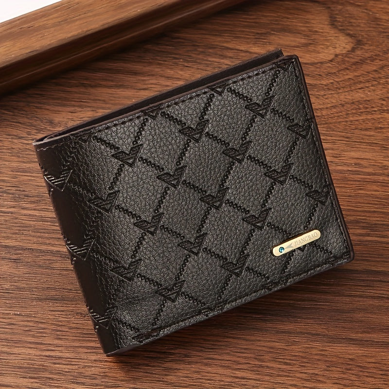 Men's Short Wallet, Multi-card Card Holder, Bifold Wallet, Gift For Men