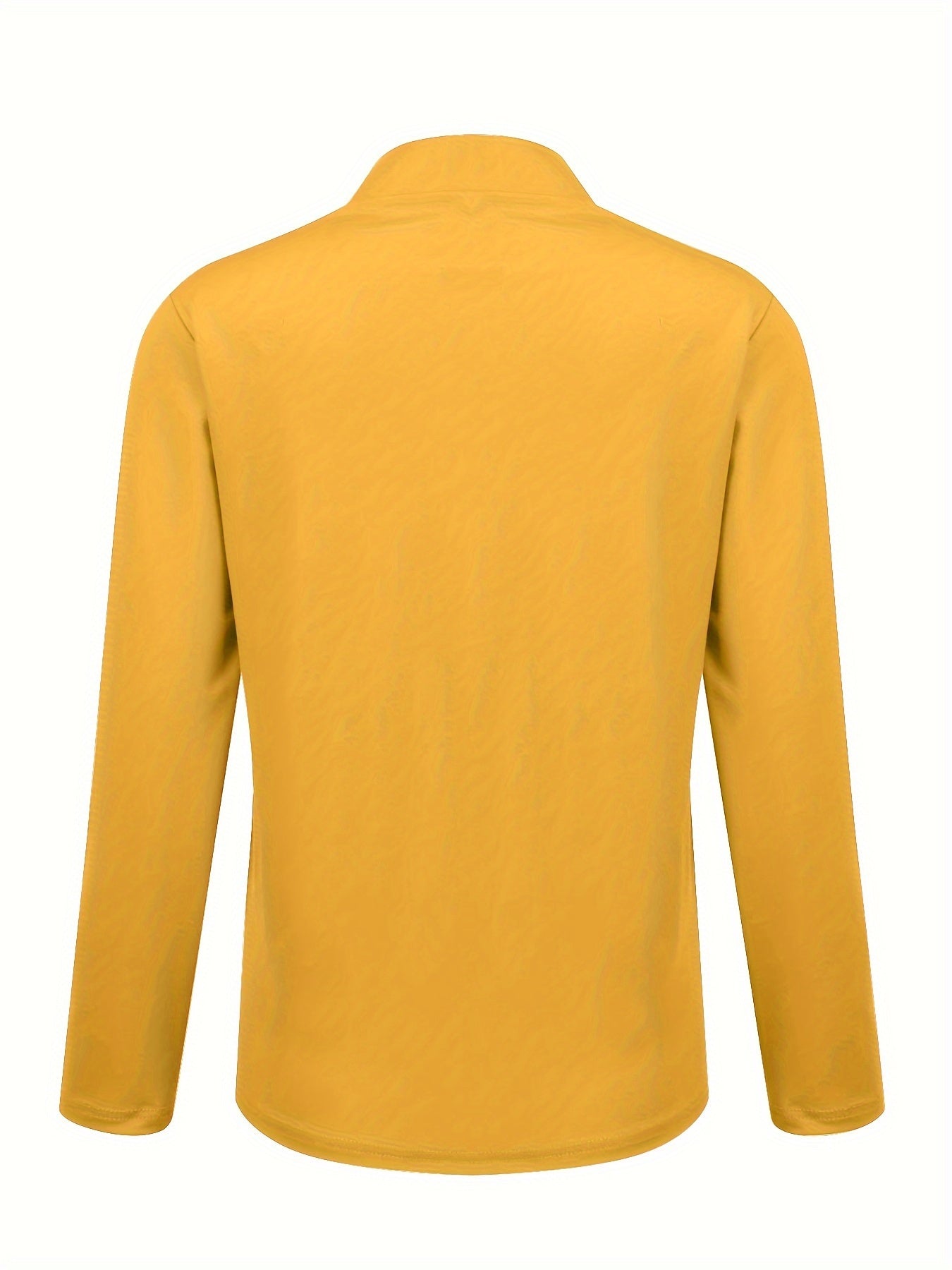 Button Decor Open Front Blazer, Casual Long Sleeve.