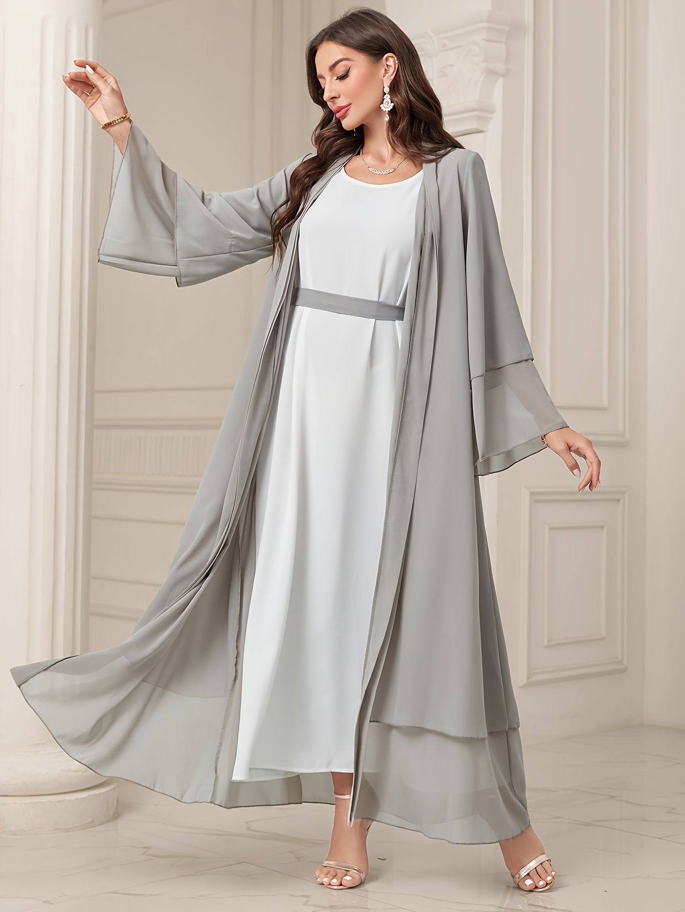 Islamic Modest Dress Without Hijab, Long Sleeve 'MH