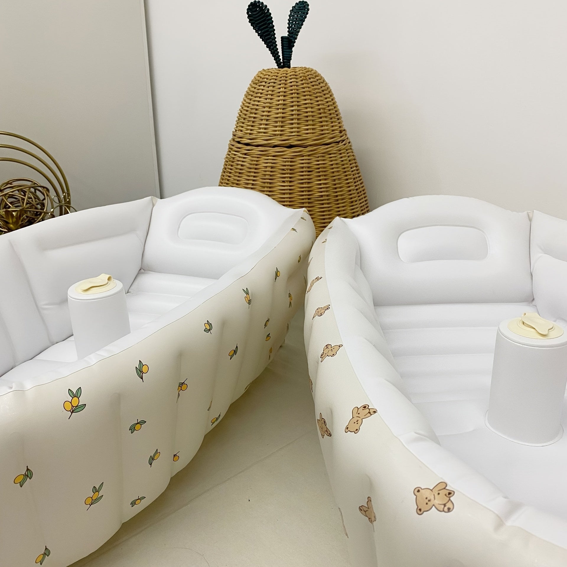 Newborn Baby Inflatable Bathtub, Baby Bathtub Inflatable Tub, Outdoor Portable Tub Game Pool, Halloween, Thanksgiving And Christmas Gift