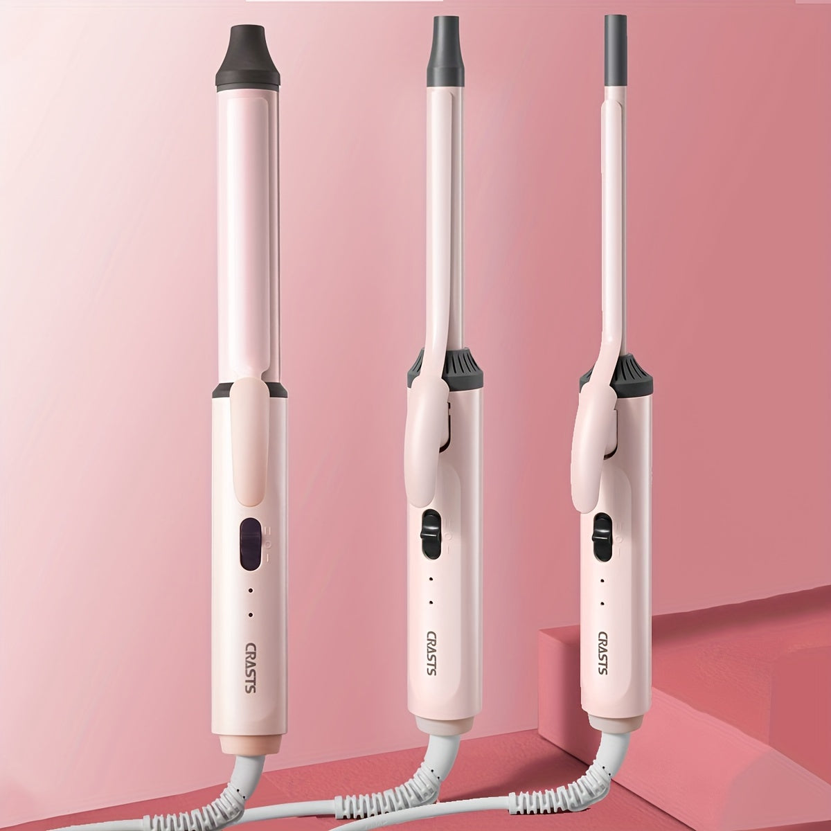 9/16/25mm Hair Curling Iron Ultra-fine Curling Wand Hair Curler Waver DIY Hair Styling Tools Holiday Gift For Women
