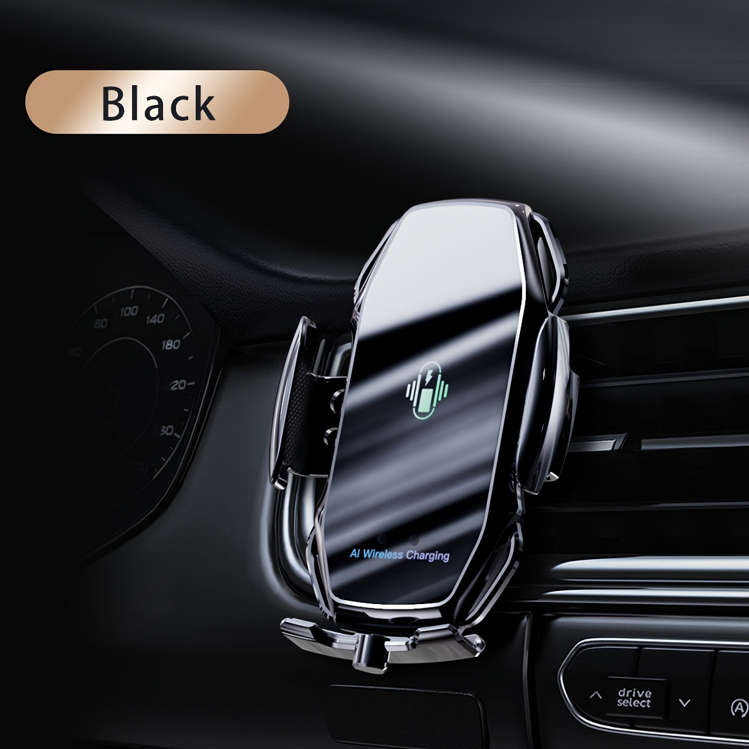 15W Car Wireless Charger Air Vent Charging Phone Holder