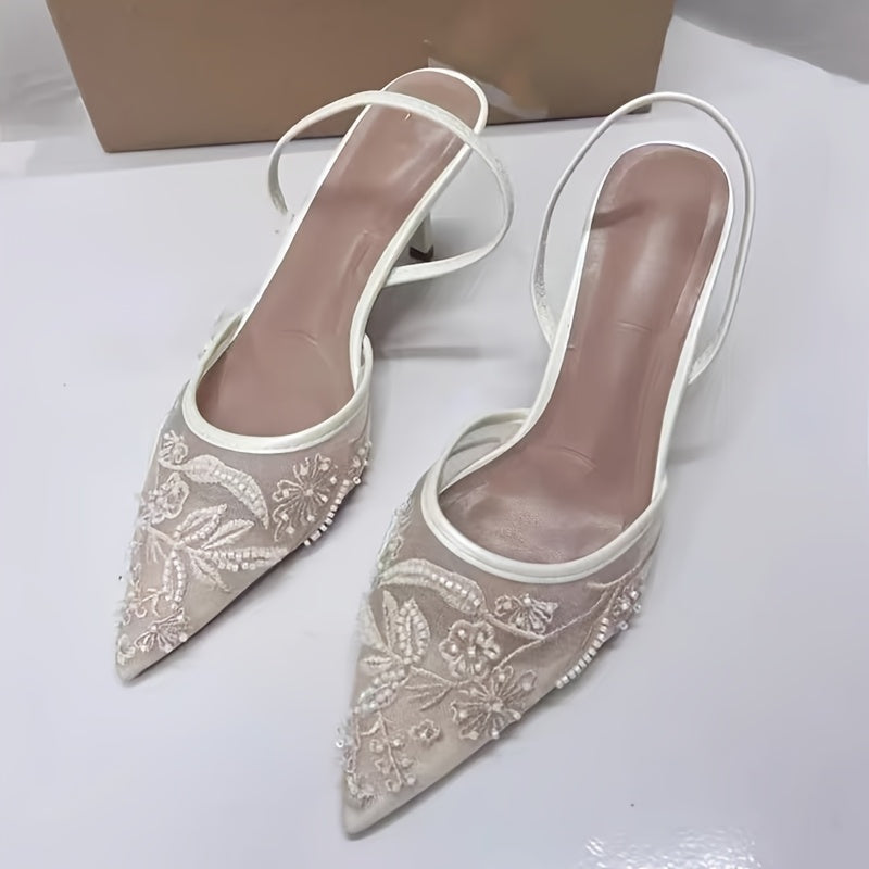 ZA2025 Women's Elegant Summer Mule Sandals - /MH