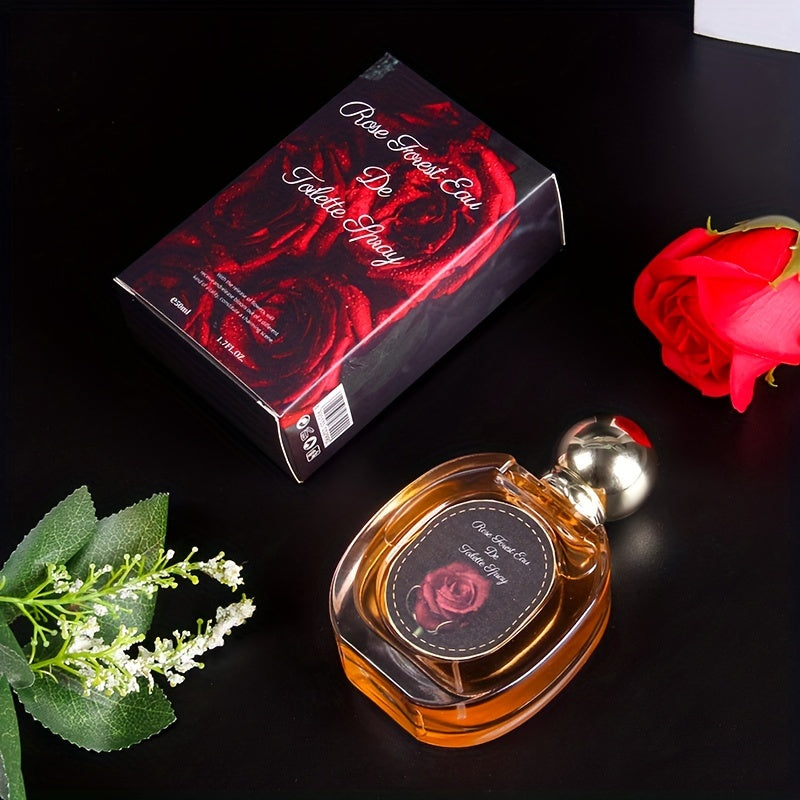 Rose Forest Eau De Toilette Spray For Women, Refreshing And Long Lasting Fragrance, Perfume For Dating And Daily Life, A Perfect Gift For Valentine Christmas