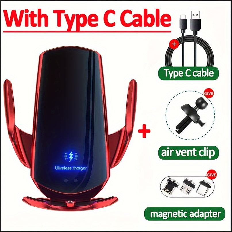 15W Vehicle Air Vent General Wireless Charging Phone Holder