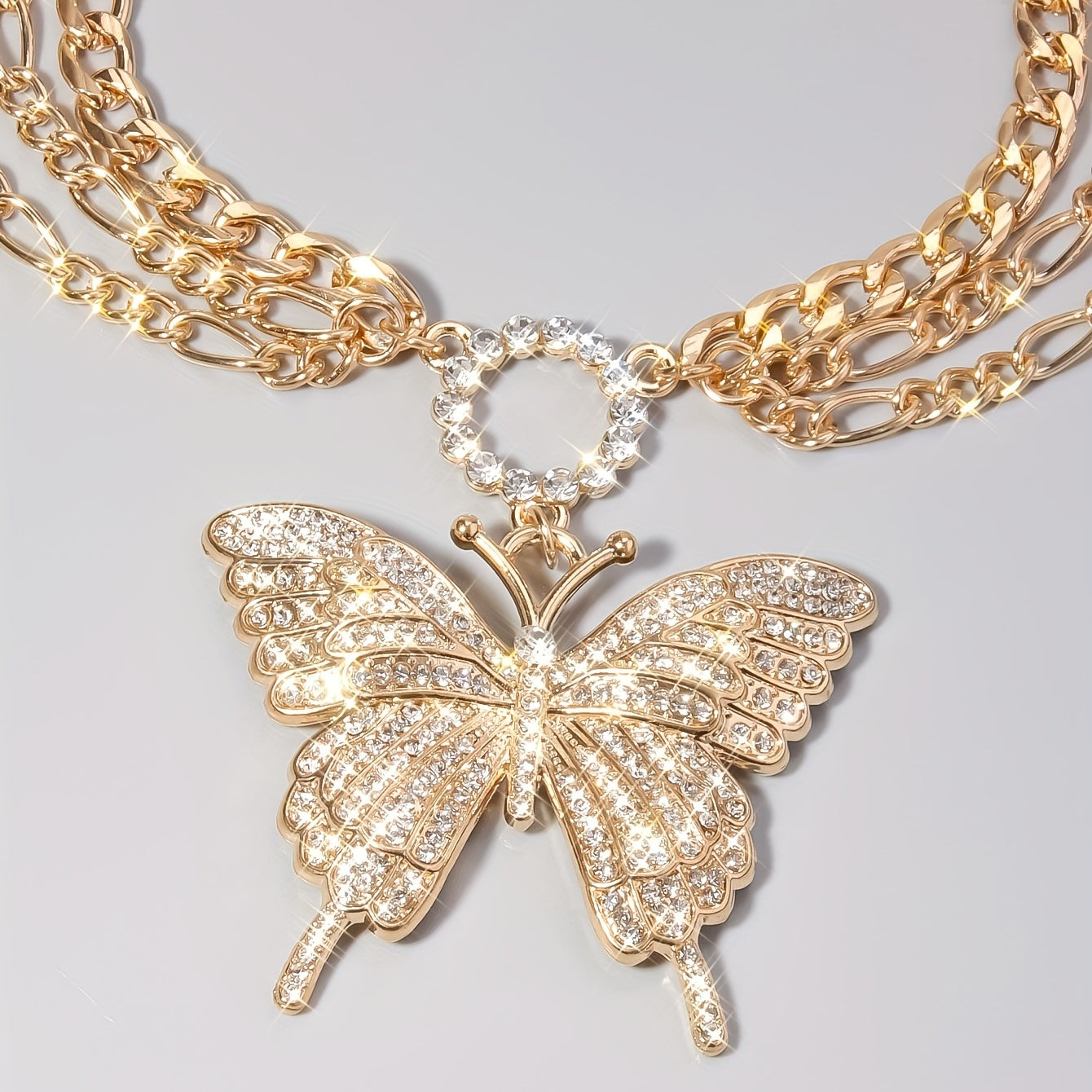 A Multi-layered Full Butterfly Anklet Gift