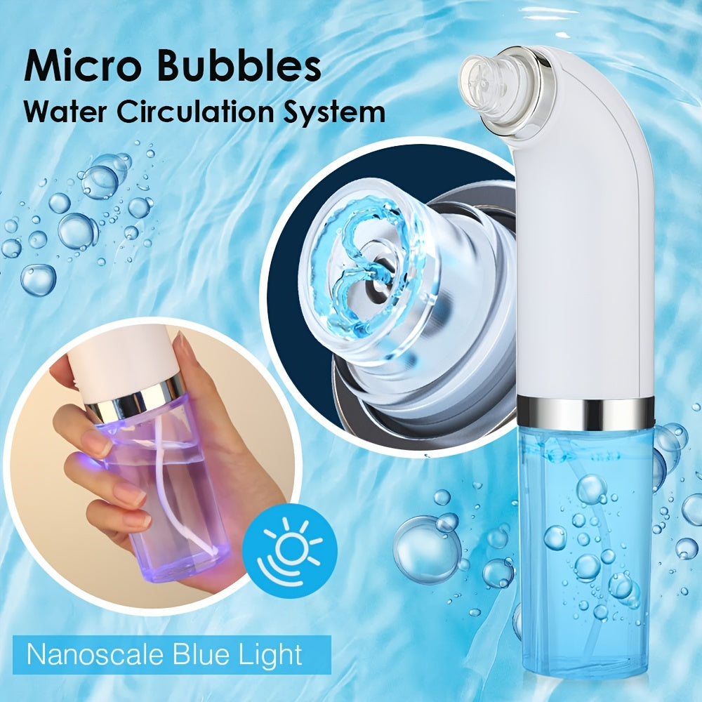 Electric Vacuum Blackhead Acne Pore Cleaner Water Cycle Skin Deep .