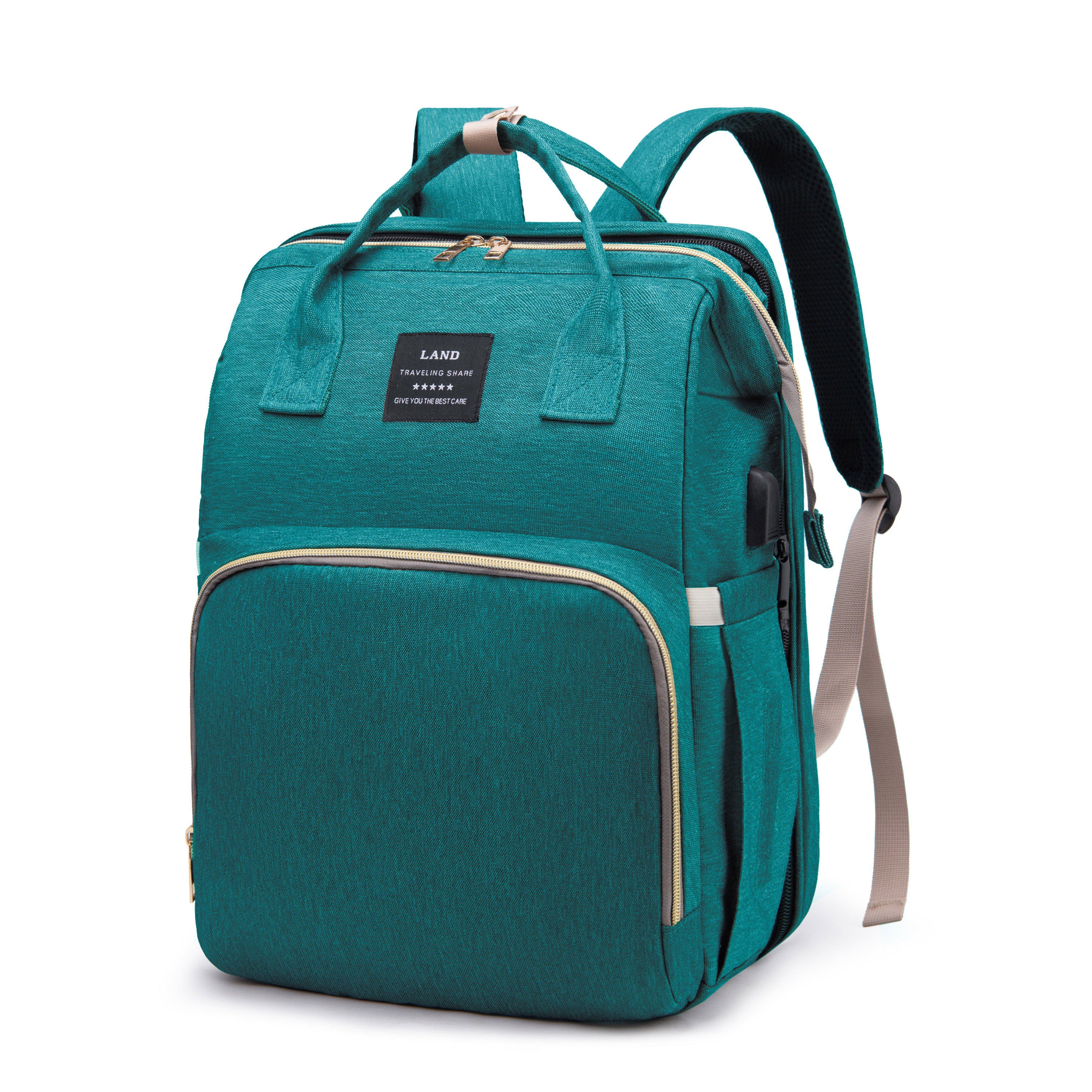 Lamroro The Ultimate Diaper Bag Backpack:, Large Capacity,