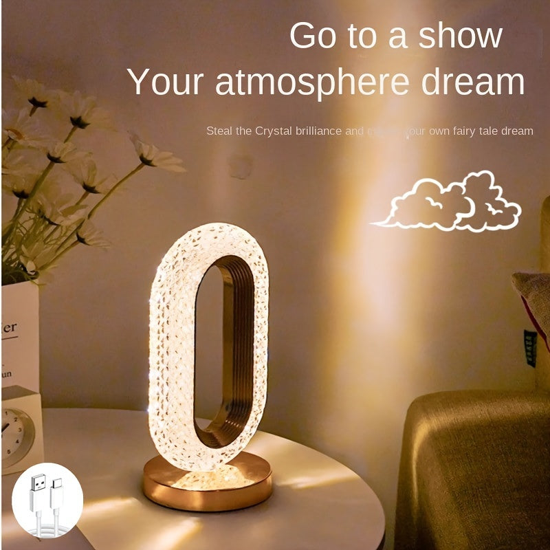 1pc Table Lamp, Simple Decoration Bedroom Table Lamp, Living Room Bedside Decoration, Birthday Gift