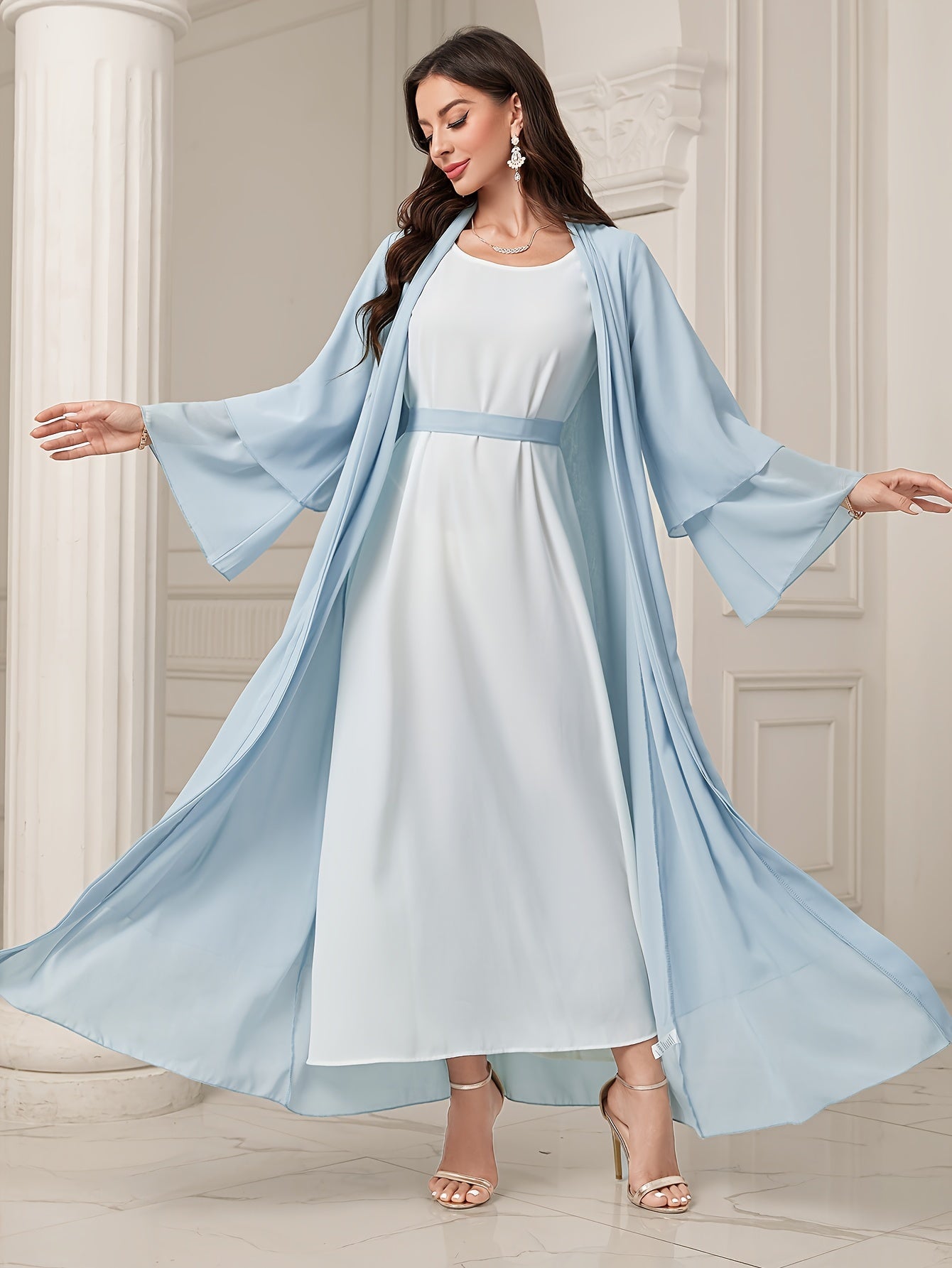 Islamic Modest Dress Without Hijab, Long Sleeve 'MH