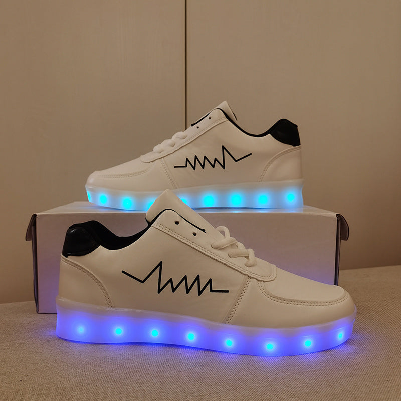 Women's Colorful Luminous Sneakers,