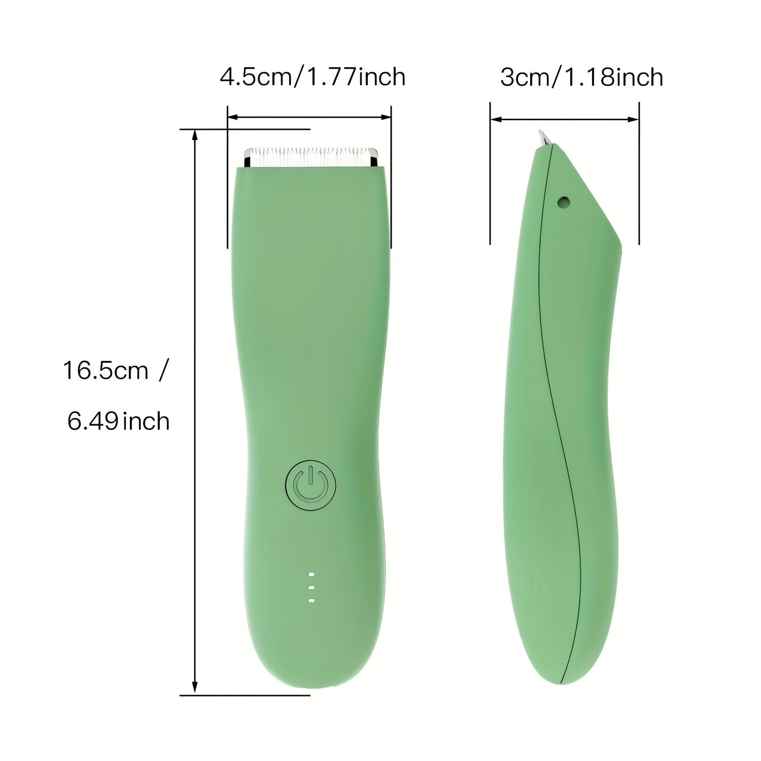 Professional Body Hair Trimmer, Groin&Body Manscape Trimmer For Men, Electric Ball Shaver Groomer, Pubic Grooming Clipper Male Razor Bikini Trimmer For Women, Holiday Gift