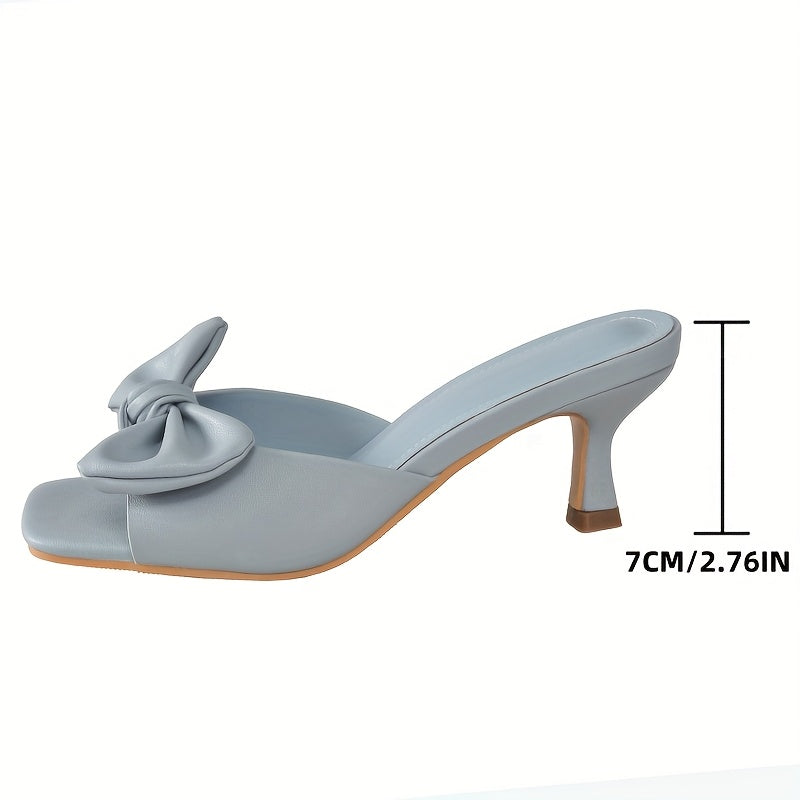 Women's Sweet Style Open-Toe Sandals with Bow Detail ./MH