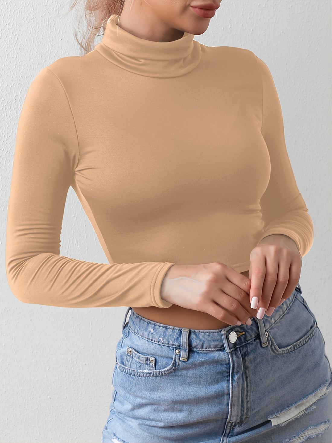 European and American Fashion Sexy Short Women's Top .