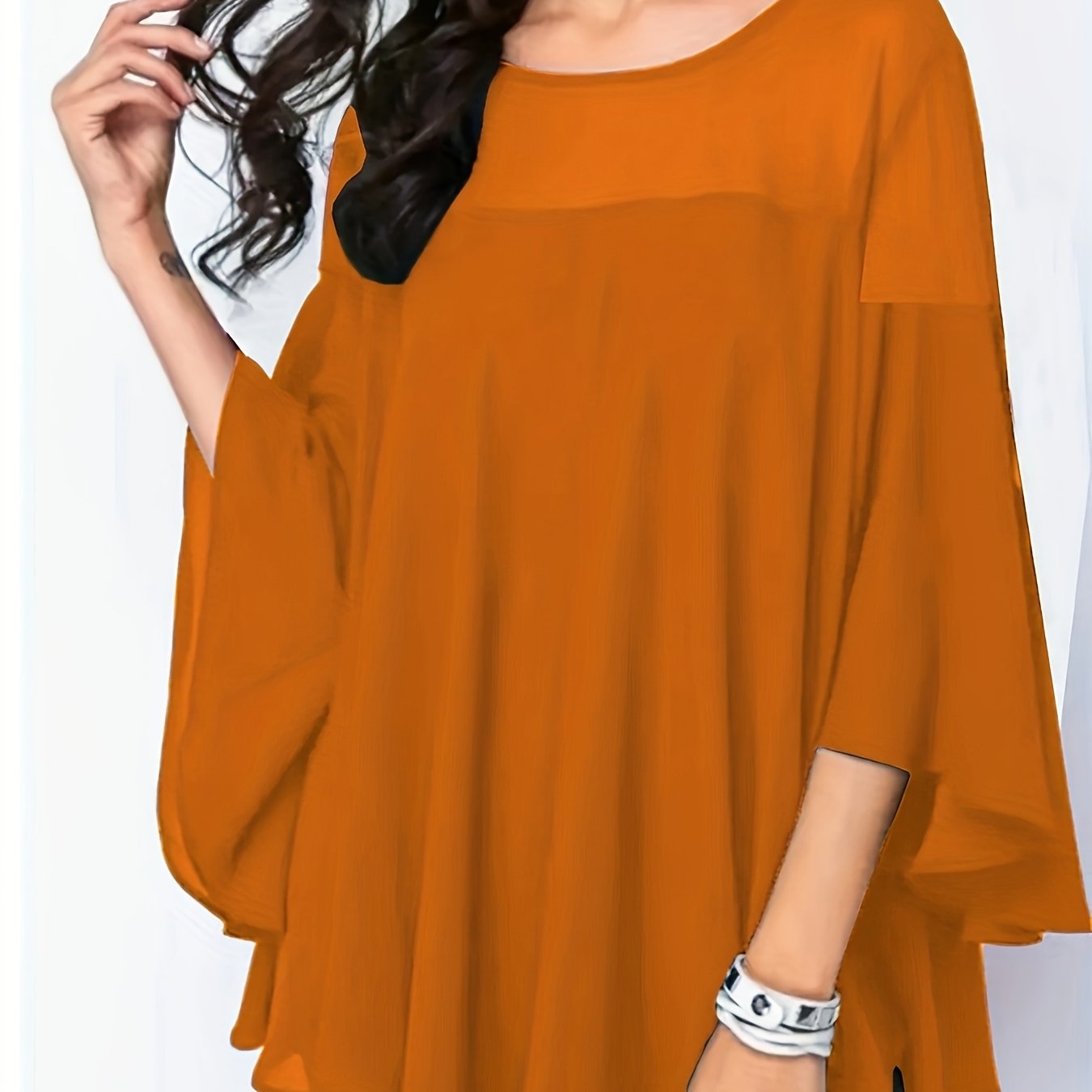 Plus Size Women's Casual Shirt - Vibrant Green Short Sleeve.
