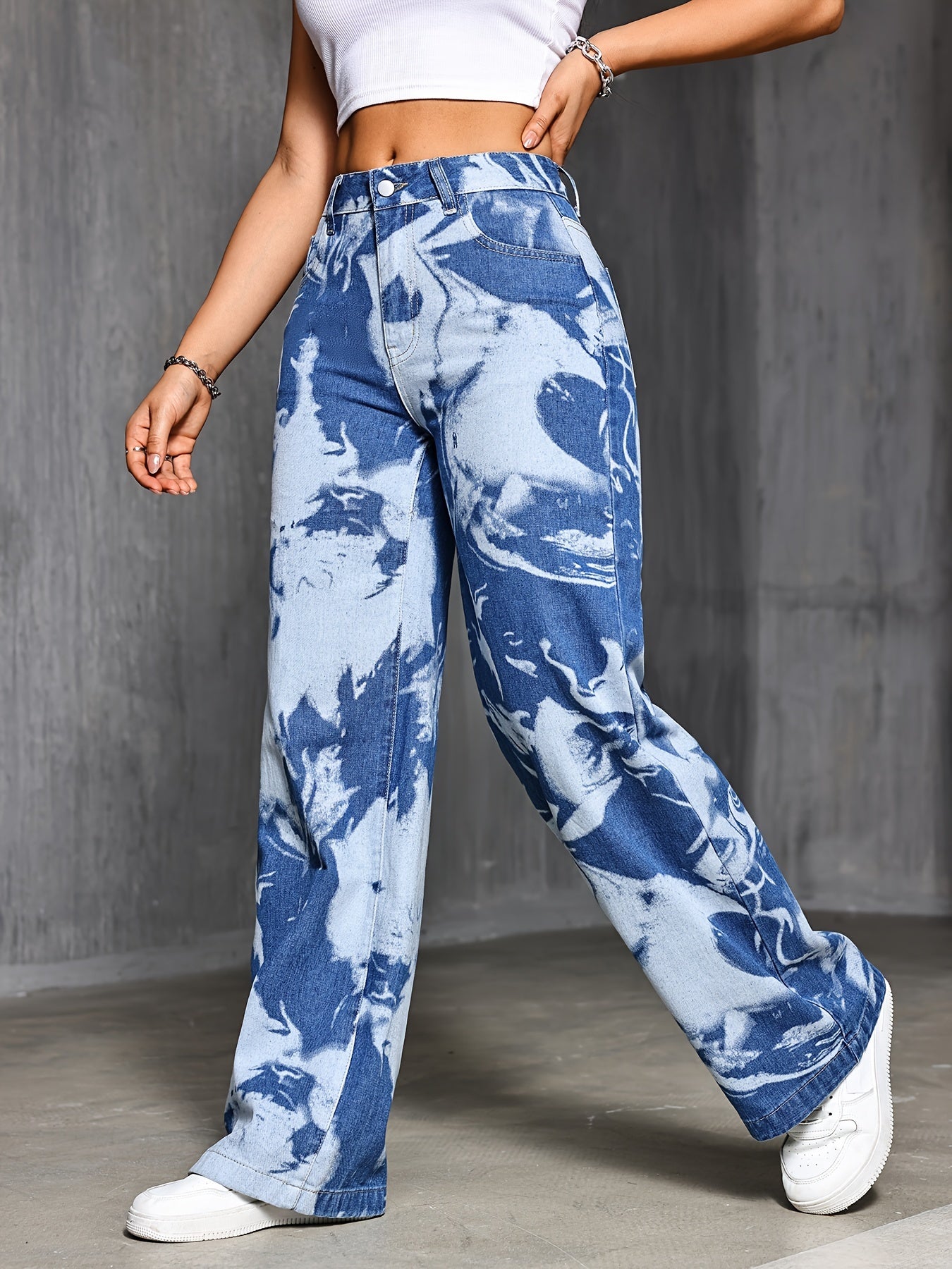 [Everyday Comfort] Women's Casual High-Waist Denim Jeans./MH