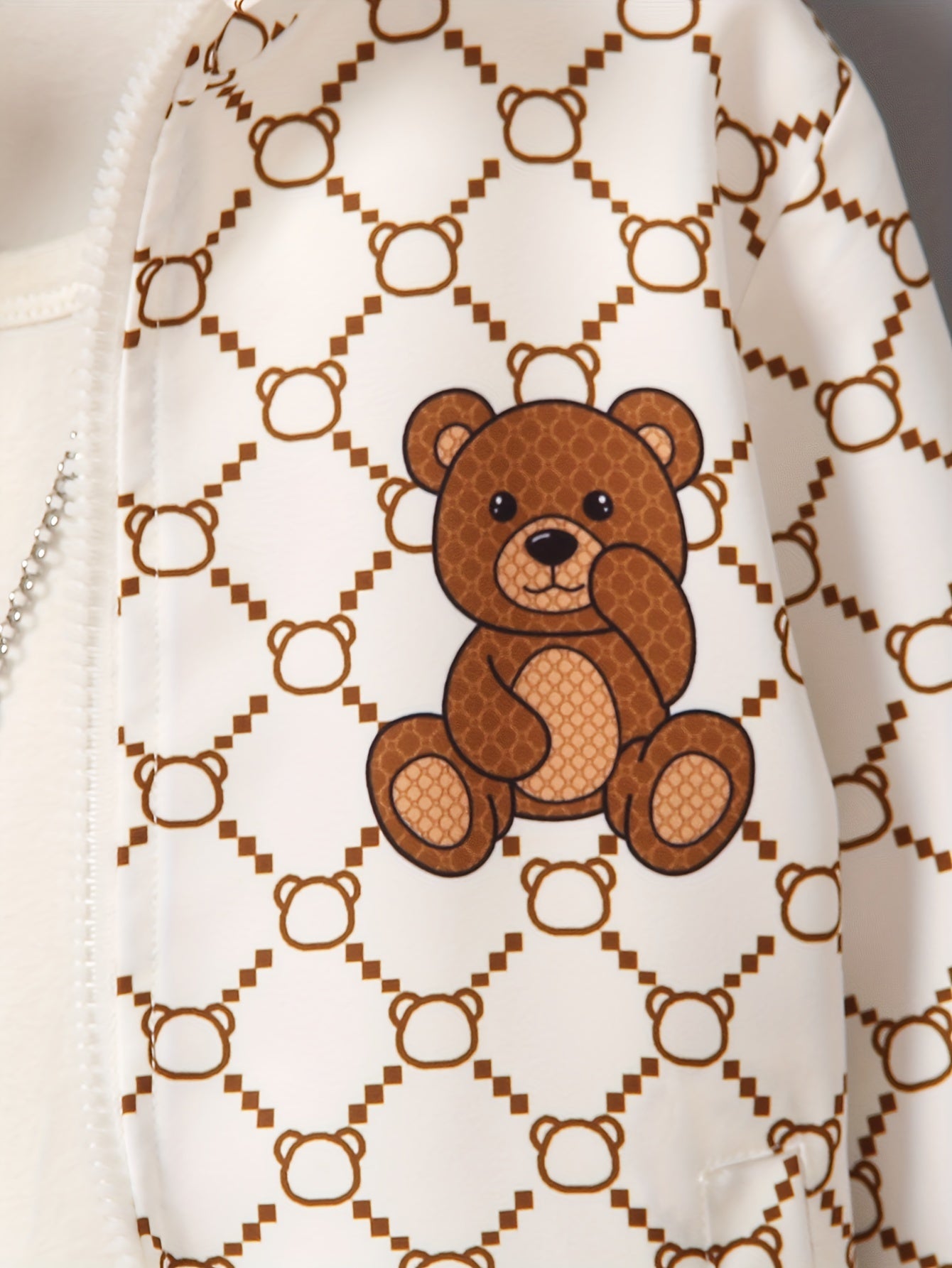 Kids Sporty Quick-Dry Woven Zip-Up Long Sleeve Jacket & Shorts Set,