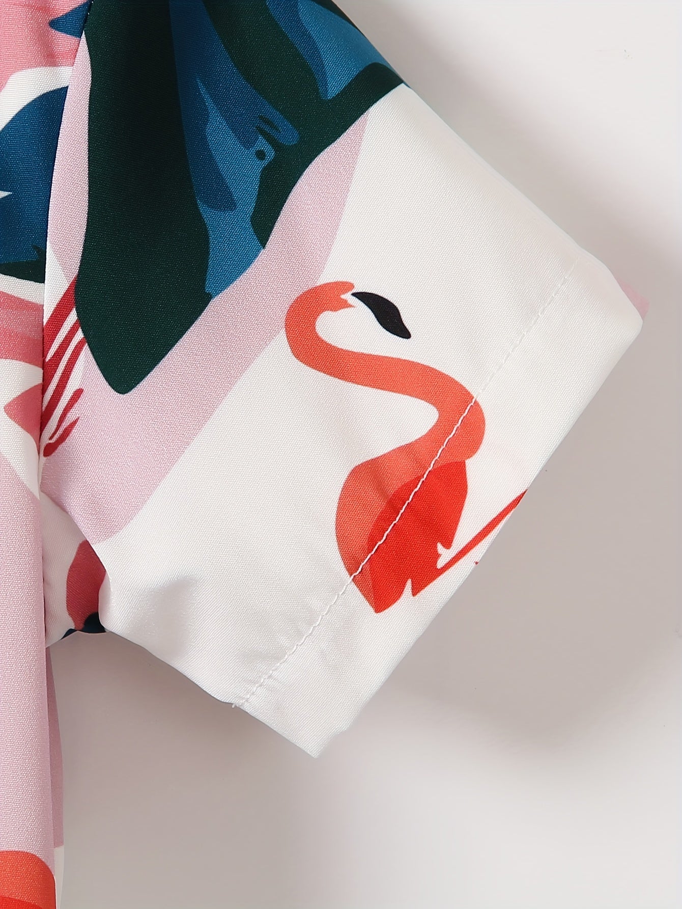 Boy's Hawaiian T-shirt Vacation Kids Round Neck .