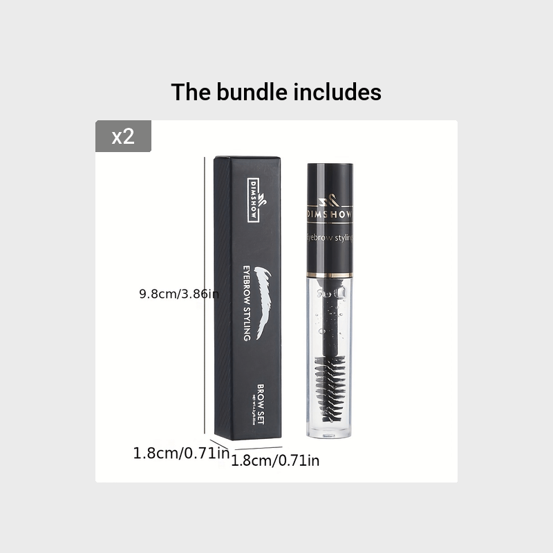 DIMSHOW Waterproof Eyebrow Gel for Long-Lasting, Sweat-Resistant Eyebrow Setting - Perfect Valentine's Day Mother's Day Gift for Women