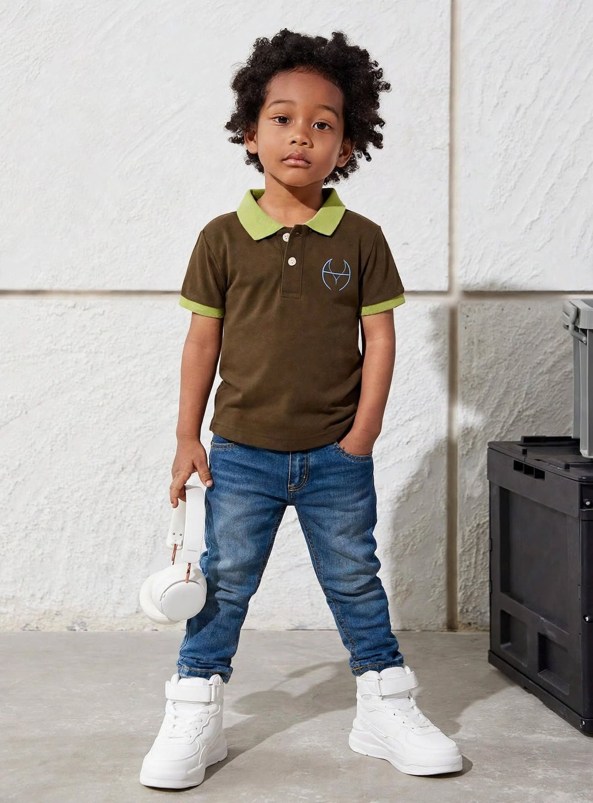 MH Logo Signature Kids Polo T-Shirt