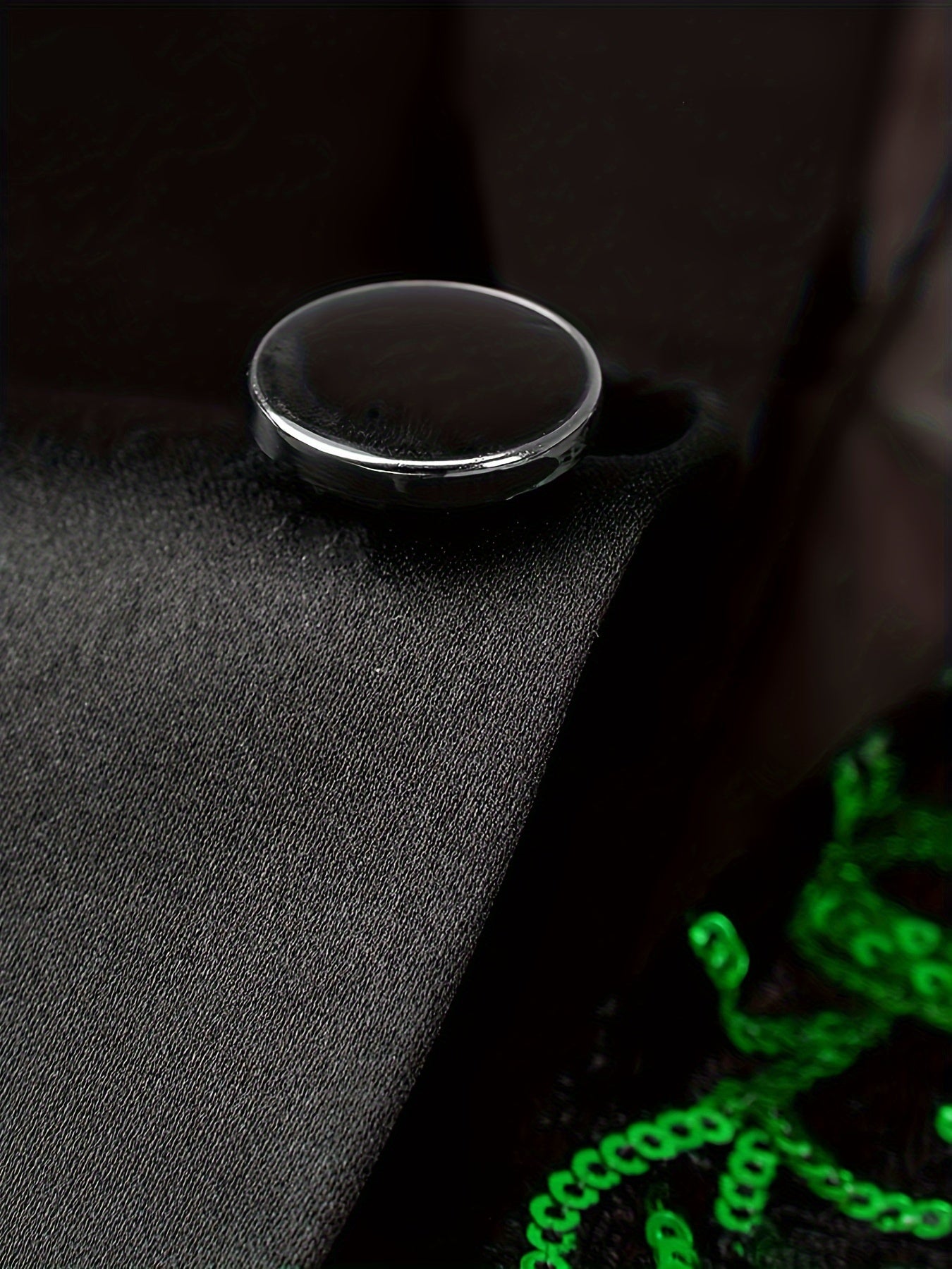 Shiny Sequins Blazer, Men's Semi-formal One Button Lapel Suit Jacket .