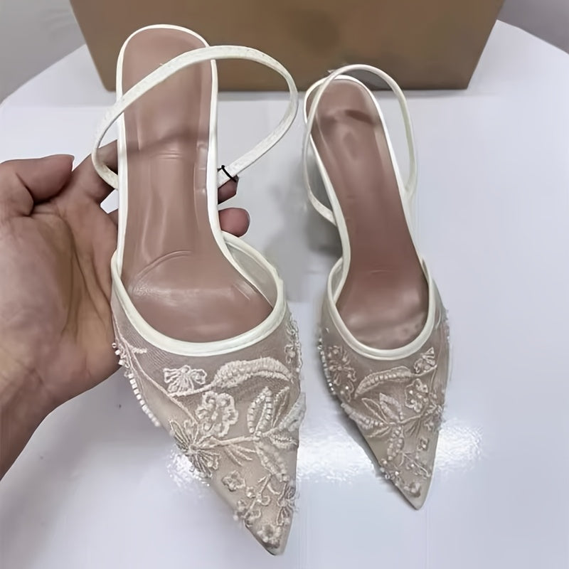 ZA2025 Women's Elegant Summer Mule Sandals - /MH