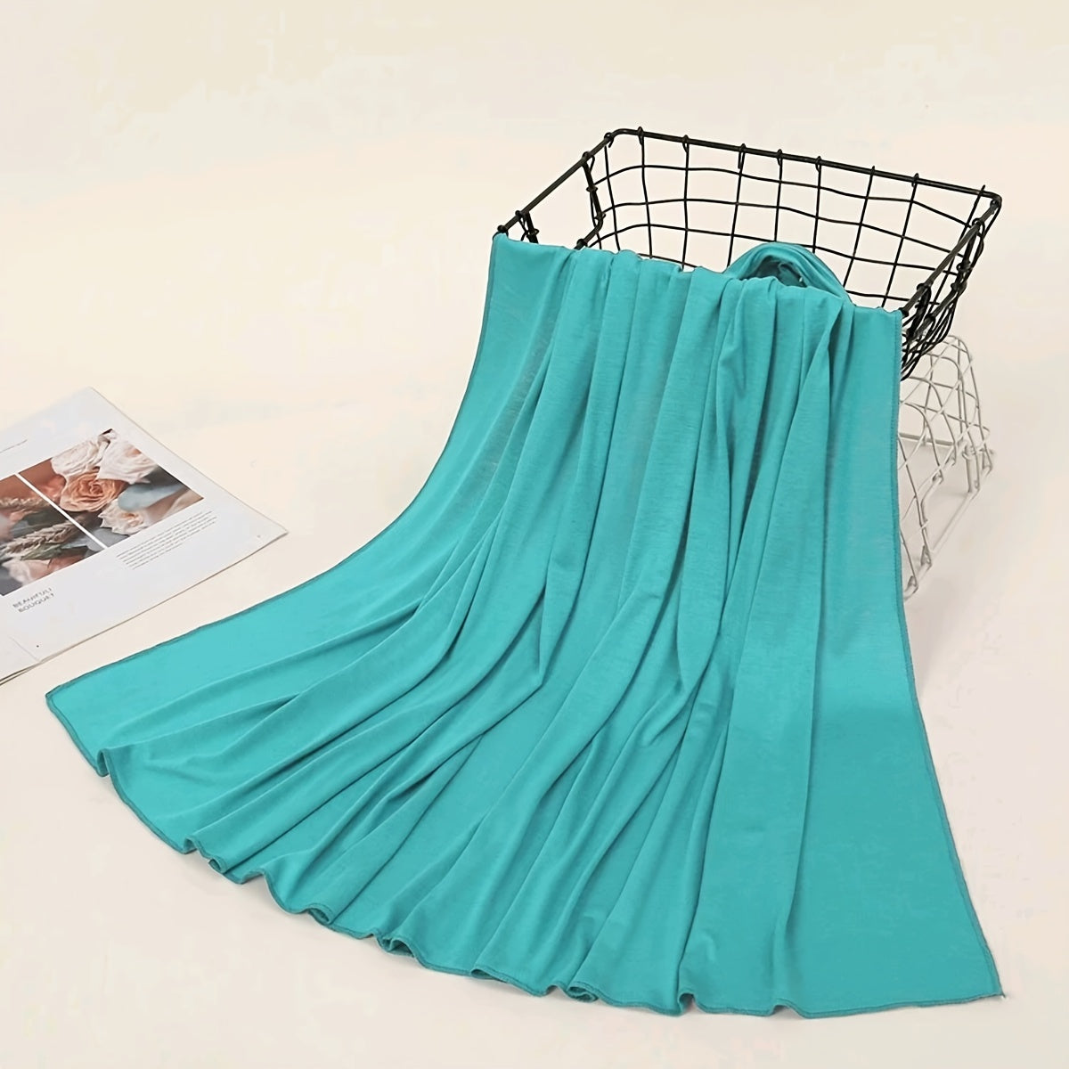 Solid Color Muslim Hijab Thin Breathable Soft Cozy Scarf '/MH