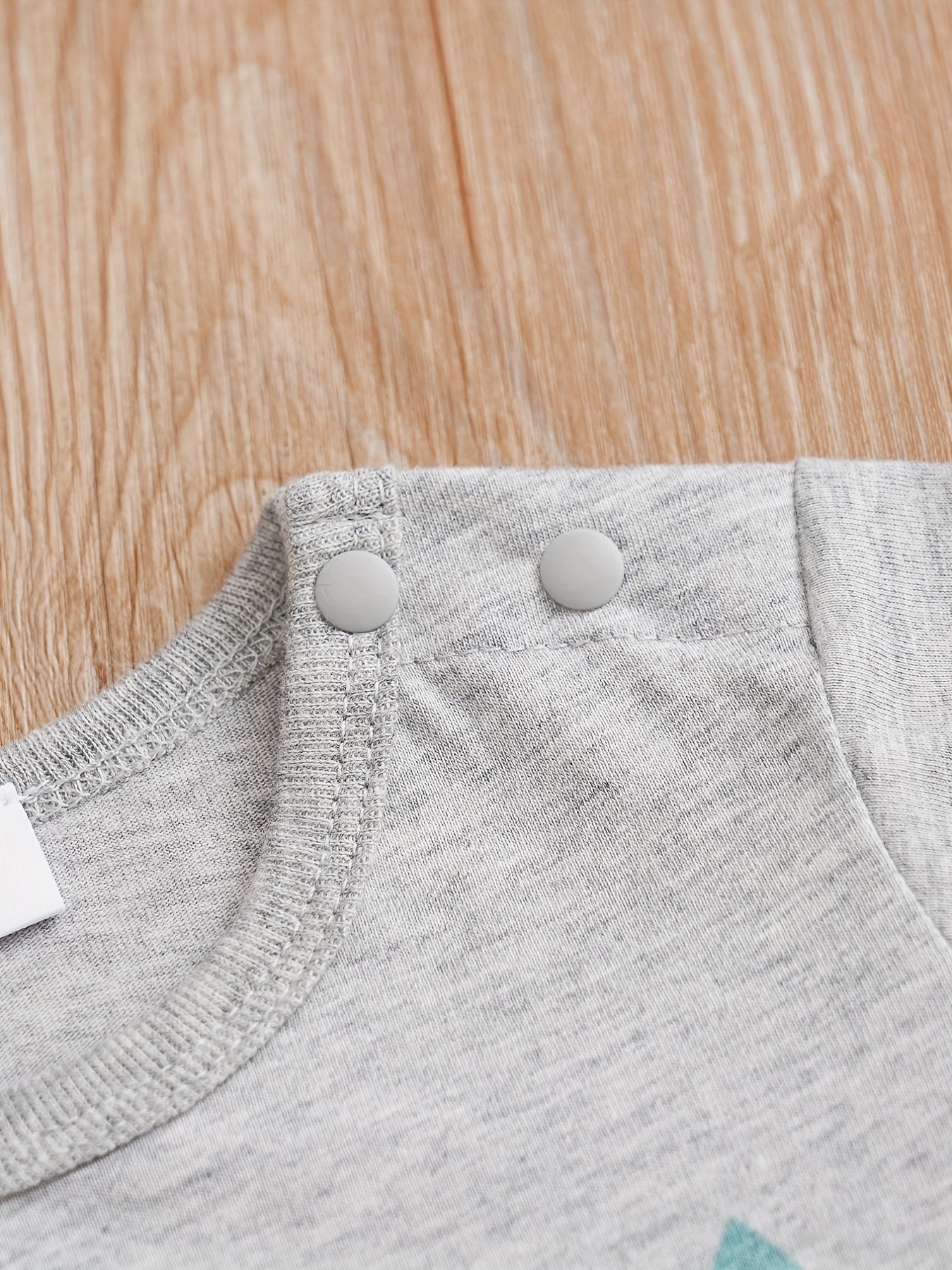 Baby Boys' Short Sleeve Romper Jumpsuit - Cute Cartoon Crocodile Print,