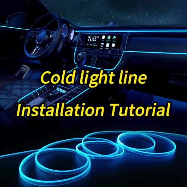 Car Interior LED Decorative Light EL Neon Strip