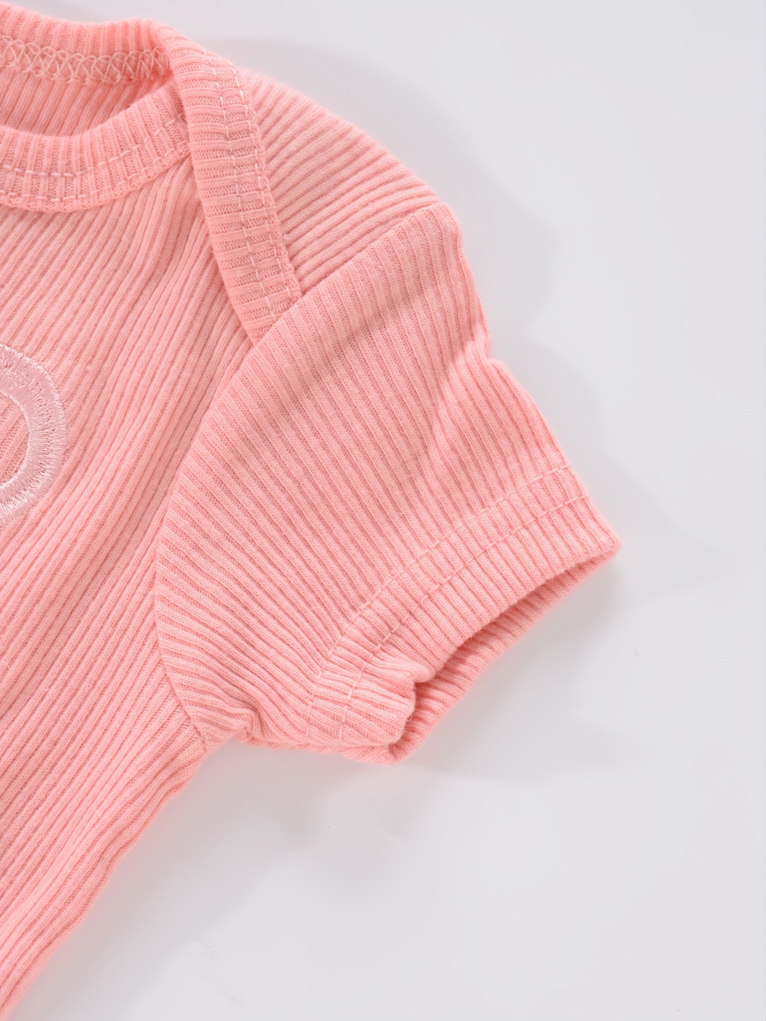 Newborn Baby Short Sleeve One-Piece Suit 4pcs Set .