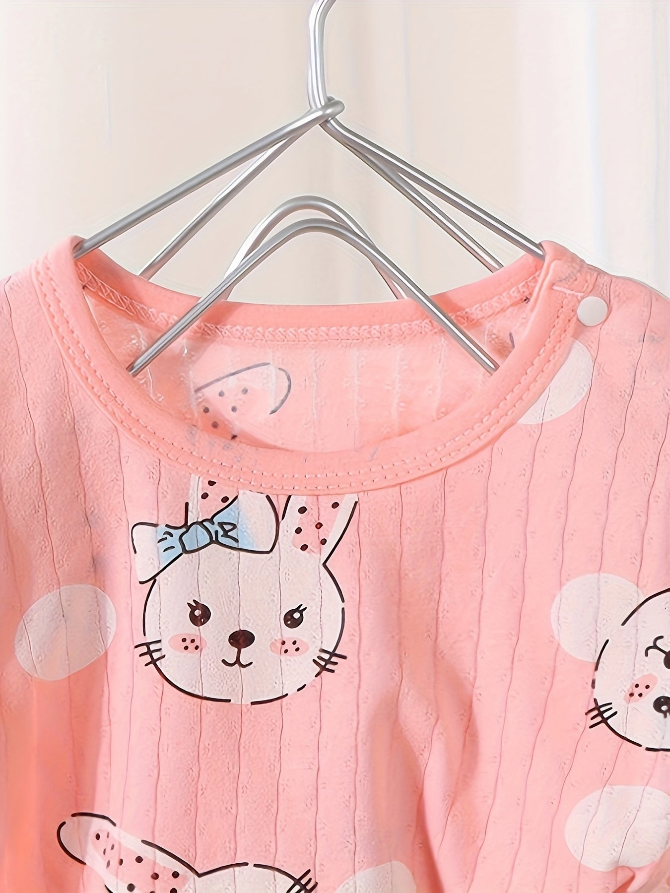 Cotton Cartoon Printed Summer Kids Outfit Sets.