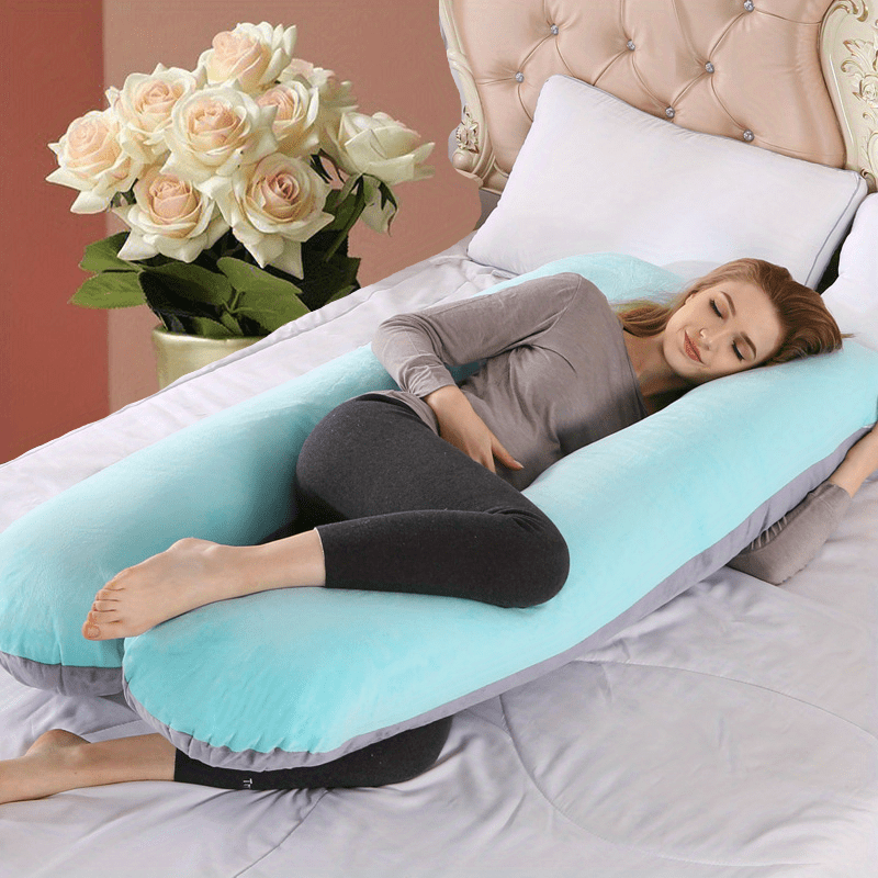 Ultimate Comfort For Expectant Mothers - U-shaped Pregnancy Pillow Strap With Multifunctional Waist Support Christmas, Halloween, Thanksgiving Day Gift