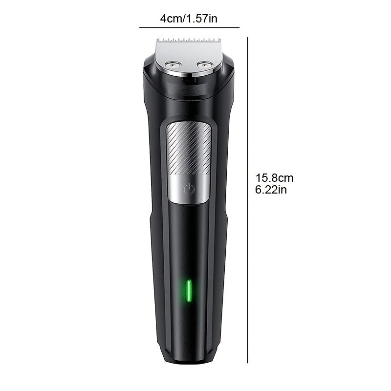 Beard Trimmer Hair Clipper For Men, Multigroomer All-in-One Trimmer, 10 Piece Mens Grooming Kit, For Beard, Face, Nose, And Ear Hair Trimmer And Hair Clipper, NO Blade Oil Needed Father's Day Gift