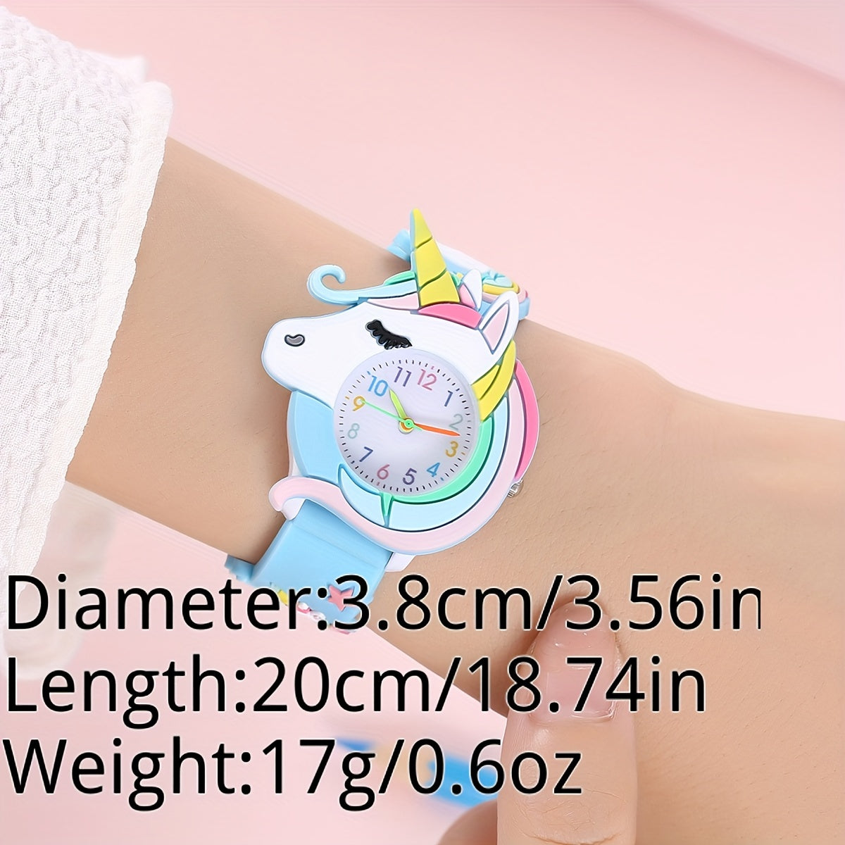 Cute Children's Silicone Cartoon Watch Gift For Kids